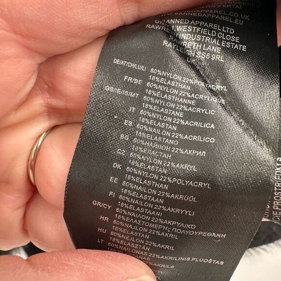 ModCloth Royal Monk Black Fuzzy Soft Puff Balloon Sleeve Pullover Sweater Medium - Picture 7 of 10